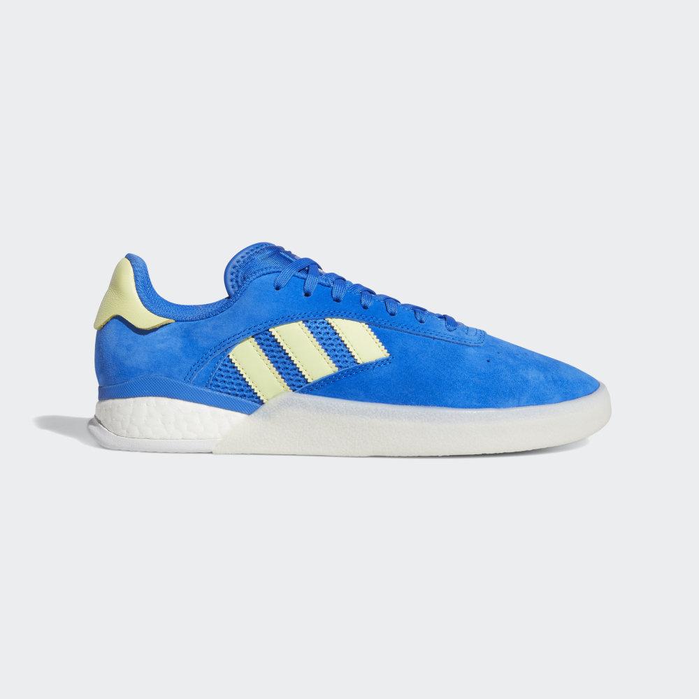 Adidasi Skate Adidas 3ST.004 Barbati Romania - Albastri/Galbeni/Albi EG2457